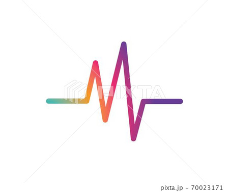 sound wave ilustration sound wave ilustration 70023171