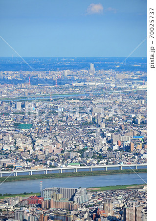 東京スカイツリーからの都市風景 70025737