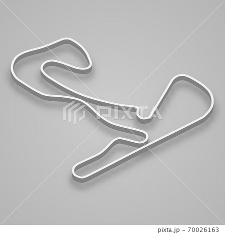 Zandvoort Circuit for motorsport and autosport. Template for your design Zandvoort Circuit for motorsport and autosport. Template for your design 70026163
