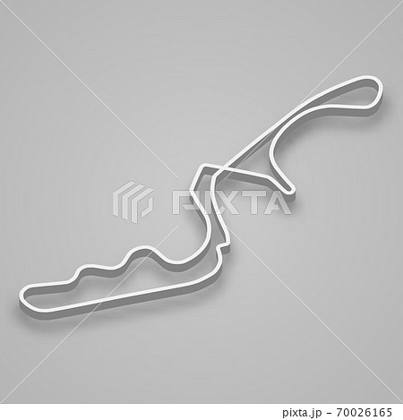 Suzuka Circuit for motorsport and autosport. Template for your design Suzuka Circuit for motorsport and autosport. Template for your design 70026165