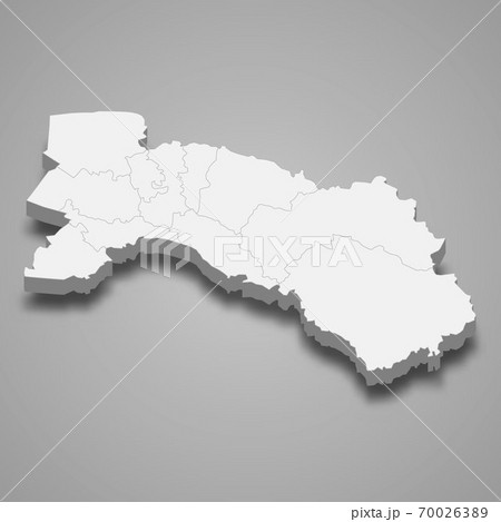 3d map of Chachoengsao is a province of Thailand 3d map of Chachoengsao is a province of Thailand 70026389