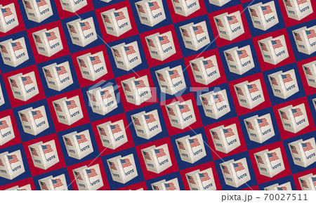 US voting ballot pattern US voting ballot pattern 70027511