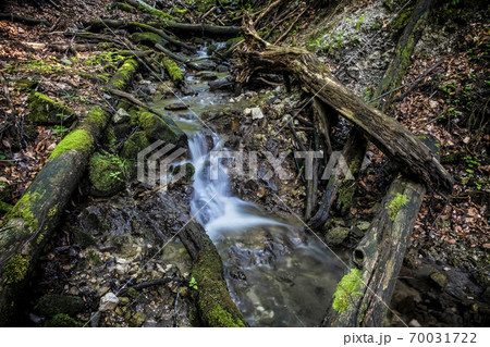 Water stream, Snake valley, Kremnica hills, Slovakia 70031722