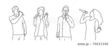 People singing. 70032300