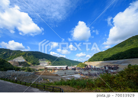 2020年9月ダム工事現場　秋田県 70033929