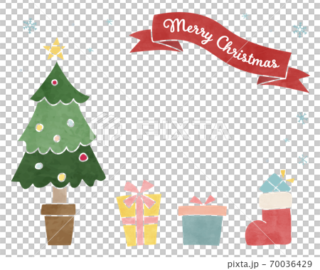 Cute Christmas background illustrations / cards... - Stock Illustration  [70036429] - PIXTA