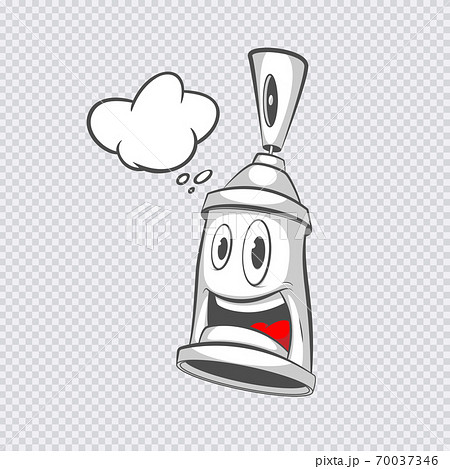 Spray Can Icon with Hand Drawn Doodle Graphic by Devita Ayu Silvianingtyas  · Creative Fabrica