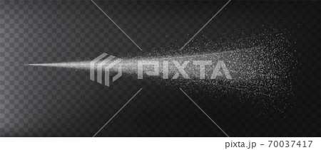 Spray paint or water of atomizer. Vector illustration 70037417
