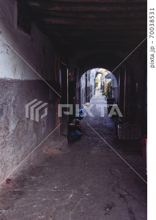 walk through the city of tetouan, morocco 70038531