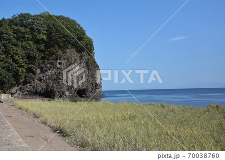 二ツ岩海岸（北海道網走市）の写真素材 [70038760] - PIXTA