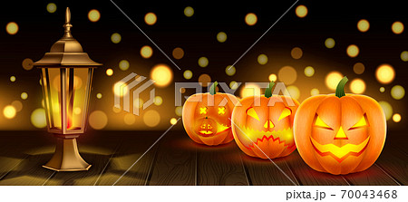 Halloween banner vector Halloween banner vector 70043468