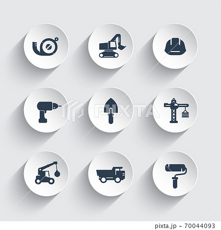 construction icons set 70044093