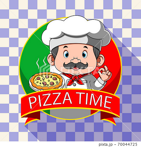 The Logo Inspiration For Pizza Restaurant With のイラスト素材