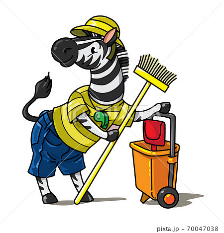 Zebra zoo keeper. Animal ABC Alphabet Z Zebra zoo keeper. Animal ABC Alphabet Z 70047038