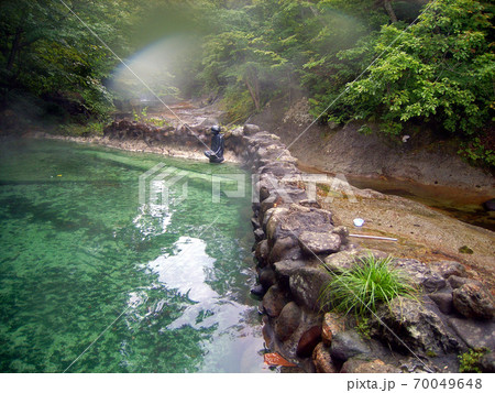薬研温泉の露天風呂 70049648
