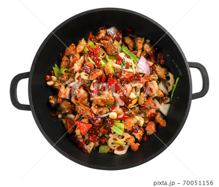 本場中華の鍋の鶏炒め料理　香辣味 70051156