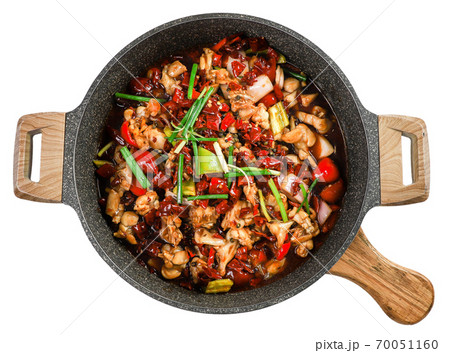 本場中華の鍋の蛙炒め料理　香辣味 70051160