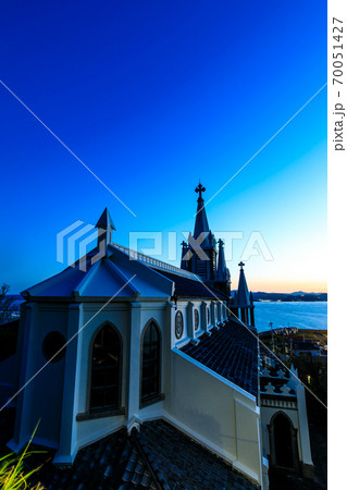 馬込教会の夜明前 【長崎市】 馬込教会の夜明前 【長崎市】 70051427