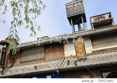 東北自動車道羽生PAの鬼平江戸処の風景 70051841
