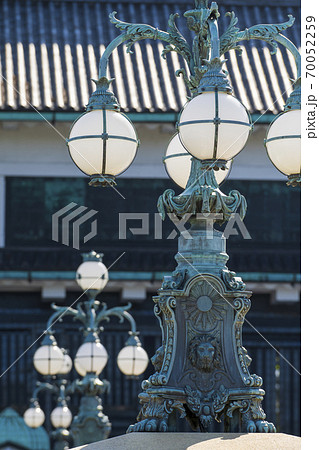 【東京】皇居二重橋 70052259