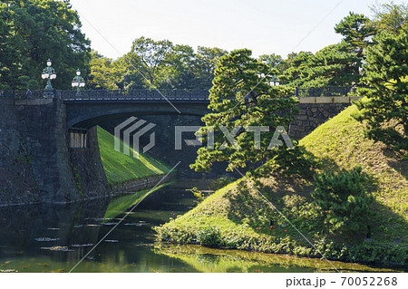 【東京】皇居二重橋 70052268
