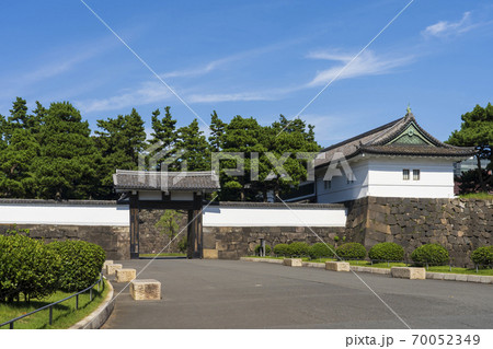 【東京都】旧江戸城桜田門 70052349