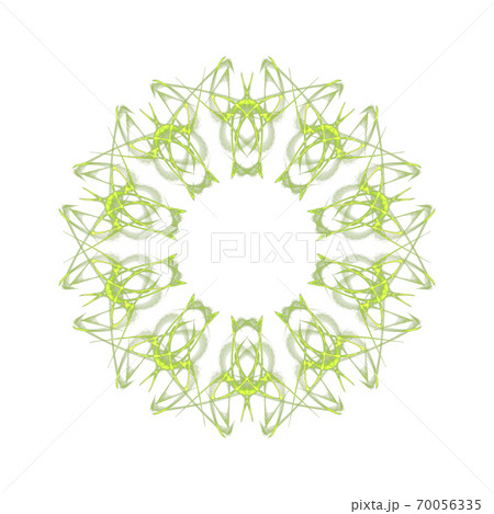 美しい十角形(背景透過PNG)　20201003_005 70056335