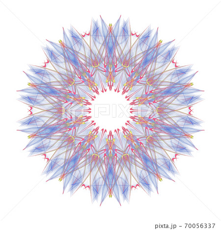 美しい十角形(背景透過PNG)　20201003_001 70056337