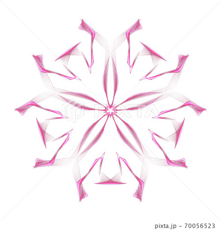 美しい五角形(背景透過PNG)　20201003_105-003 70056523