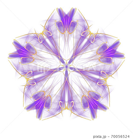 美しい五角形(背景透過PNG)　20201003_105-004 70056524