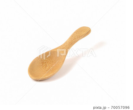 spoon wood isolated on white background and shadow with clipping path spoon wood isolated on white background and shadow with clipping path 70057096