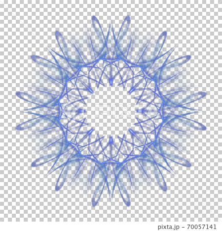 美しい八角形(背景透過PNG)　20201003_013 70057141