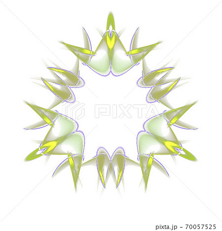 美しい三角形(背景透過PNG)　20201003_603-007 70057525