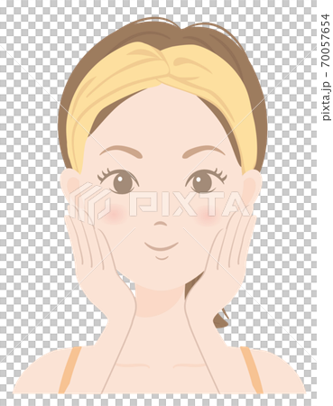 Women's skin care B_12 Women who care for their skin Women's skin care B_12 Women who care for their skin 70057654