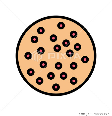 lichen planus skin disease color icon vector illustration lichen planus skin disease color icon vector illustration 70059157