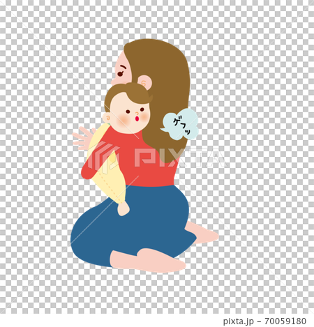 一位讓她的寶寶感到恐懼的母親 70059180