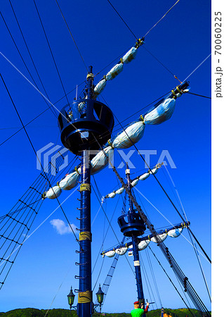 三重県志摩市の賢島エスパーニャクルーズの風景、英虞湾、海、大空、遊覧船【9月】 三重県志摩市の賢島エスパーニャクルーズの風景、英虞湾、海、大空、遊覧船【9月】 70060225