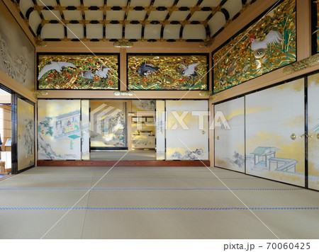 名古屋城本丸御殿上洛殿一之間と上段之間 名古屋城本丸御殿上洛殿一之間と上段之間 70060425