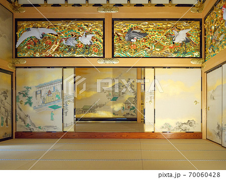 名古屋城本丸御殿上洛殿一之間と上段之間 70060428