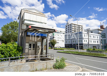 名古屋市港区　名古屋市営地下鉄　名古屋港駅　エレベーター 70061610