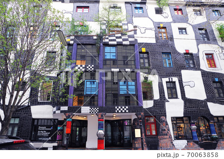 フンデルトヴァッサー設計のクンストハウス・ウィーン 70063858