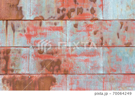 錆びたトタン　　テクスチャ 70064249