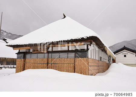 福島県大内宿街並み 福島県大内宿街並み 70064985