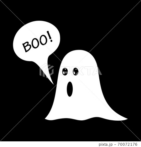 Halloween Boo Ghost. 70072176