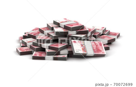 Stack of Yuan 70072699