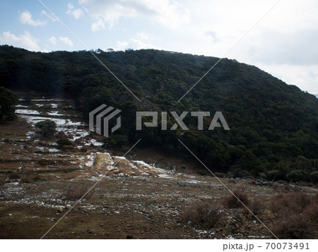 長崎県 小値賀町 雪の舟森集落跡 長崎県 小値賀町 雪の舟森集落跡 70073491