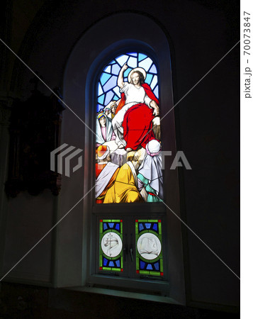 長崎県 平戸市 田平天主堂 ステンドグラス 長崎県 平戸市 田平天主堂 ステンドグラス 70073847