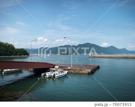 広島県三原市 佐木島 鷺港 広島県三原市 佐木島 鷺港 70073913