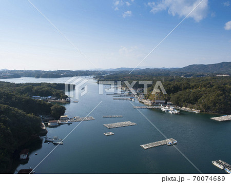 三重県志摩市 英虞湾 真珠養殖 三重県志摩市 英虞湾 真珠養殖 70074689