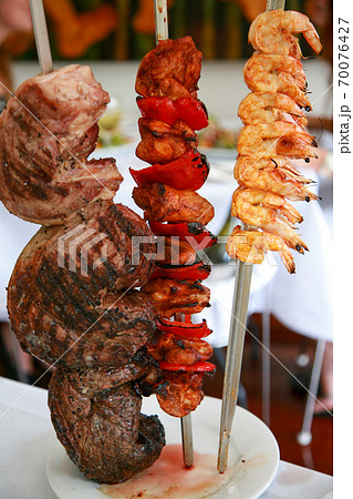 シュラスコ料理 70076427